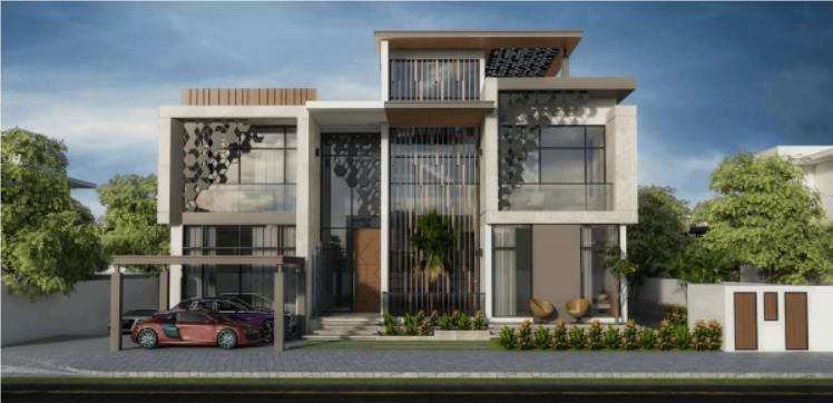 PROPOSED VILLA ON PLOT P55 @ DUBAI HILLS