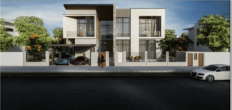 PROPOSED VILLA ON PLOT P53 @ DUBAI HILLS