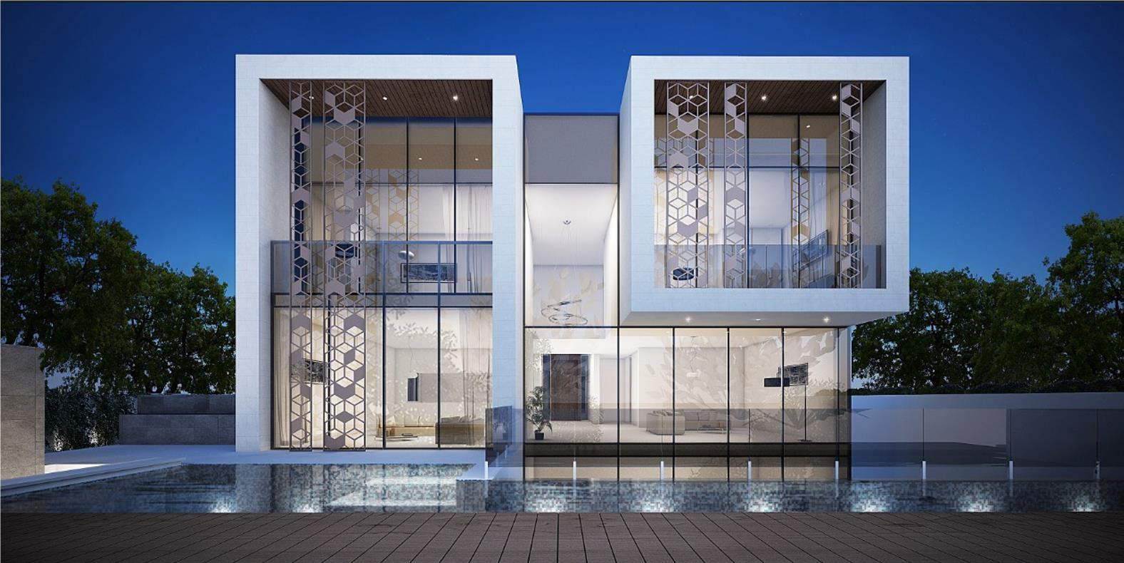 PROPOSED B+G+1+R VILLA @ DUBAI HILLS