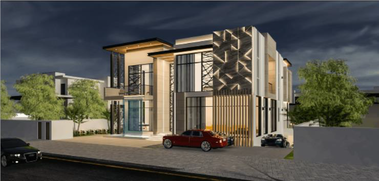 PROPOSED VILLA ON PLOT P54 @ DUBAI HILLS